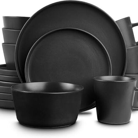 16pcs stoneware dinner set plate