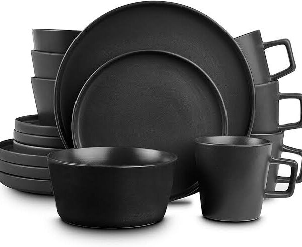 16pcs stoneware dinner set plate