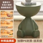 Flat Head Side Table – Green Color