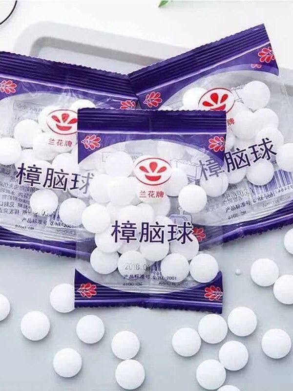 Small Balls of Camphor