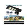 1 (3) 3 Lens Double CCTV Camera + Solar Street Light + Free Pole