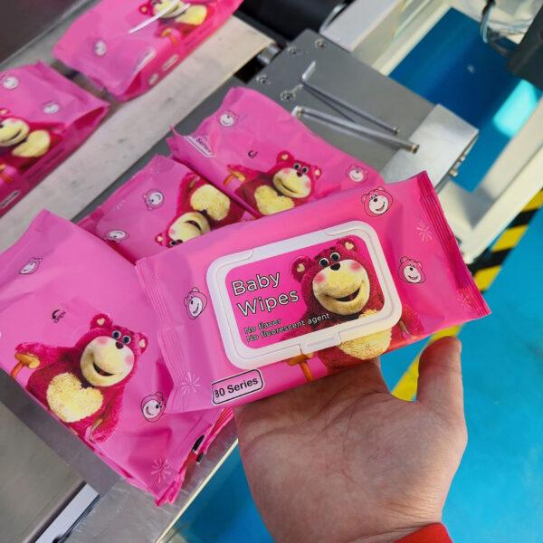 Wet wipes with storage box - 10 packs in a Box