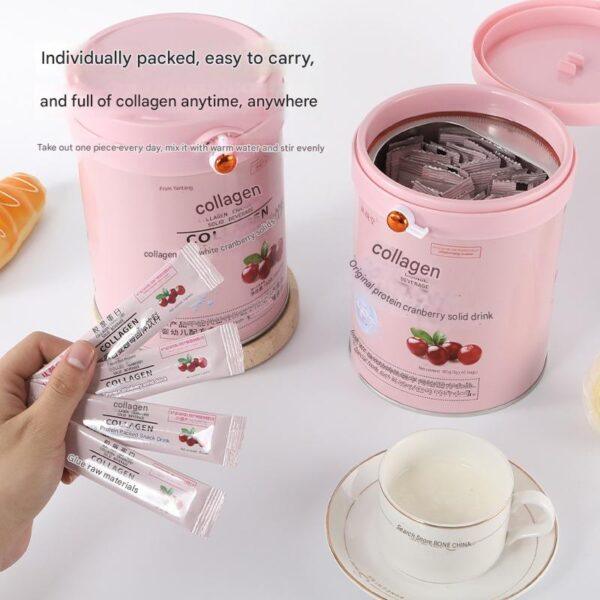 COLLAGEN CRANBERRY Solid Beverage Drink