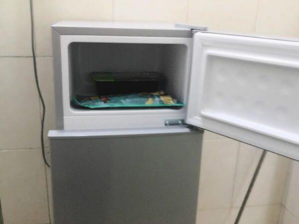 Refrigerator with Upper Freezer – BCD-58A118LS (Silver Grey)